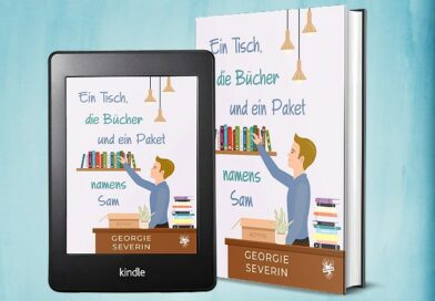 Ein Tisch, die Bücher und ein Paket namens Sam | Leseprobe